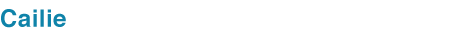 Cailie